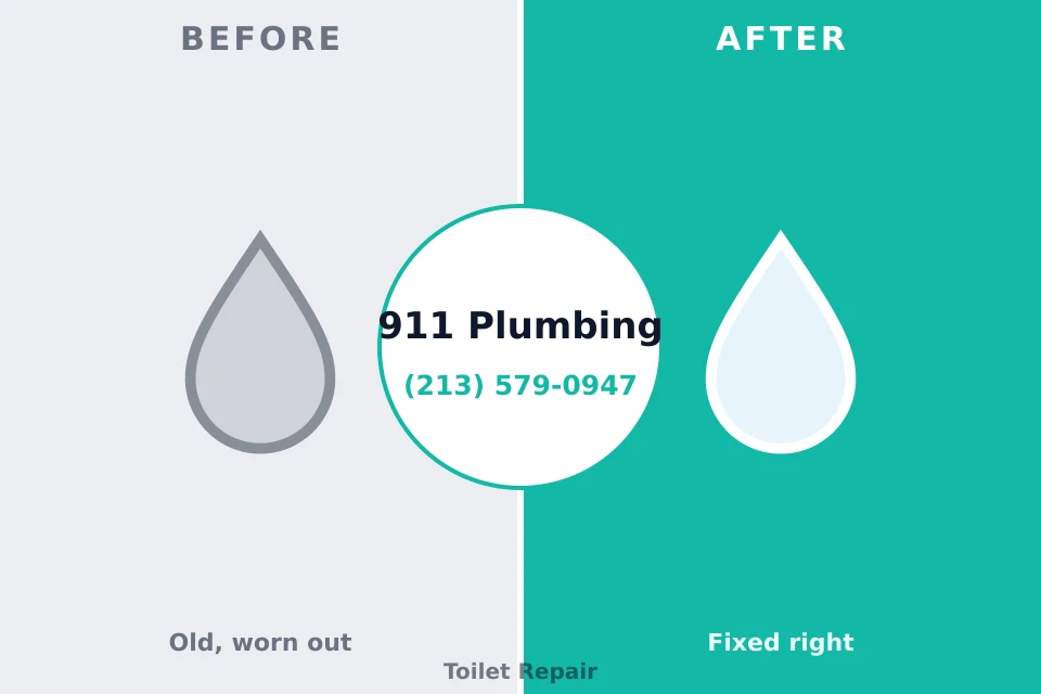 Before and after: plumbing repair Federalsburg, MD